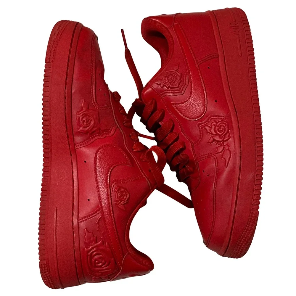 Nike Air Force 1 07 Low Valentines Day Red Roses HF2016-600 Womens Shoes Size 8